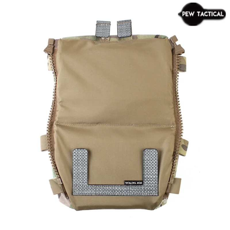 PEW TACTICAL FERRO STYLE Panel trasero doble bolsa PEWTAC FCPC V5 airsoft equipo de caza chaleco táctico de caza BP04 - imagen 4