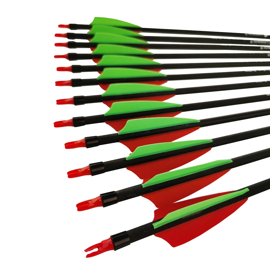 Flecha de carbono Mix Spine 500/600, arco tradicional de 30 pulgadas, id6.2 mm, 100gr, 12 piezas - imagen 4