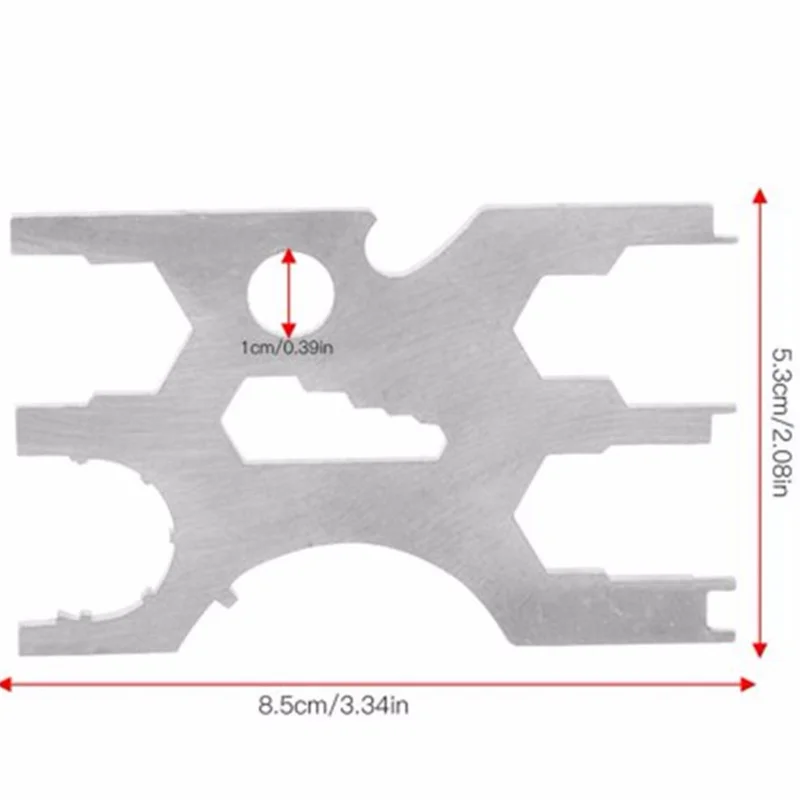 Regulador de buceo de acero inoxidable 316, accesorio de destornillador, herramienta de reparación, 1/2 piezas - imagen 5