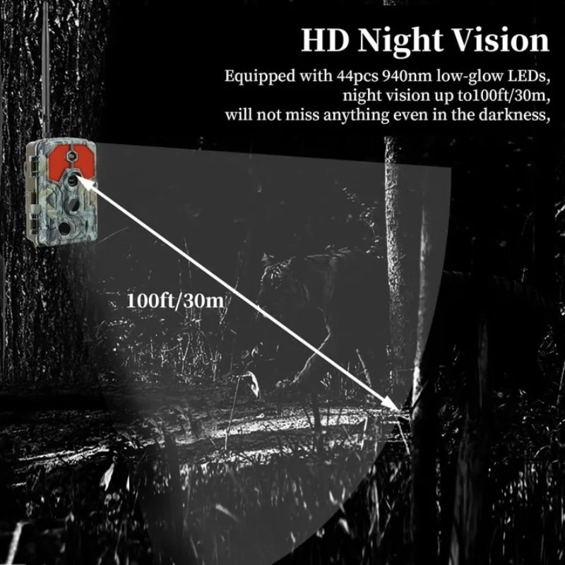 Cámara de visión nocturna impermeable para vigilancia en caza extrema - imagen 5