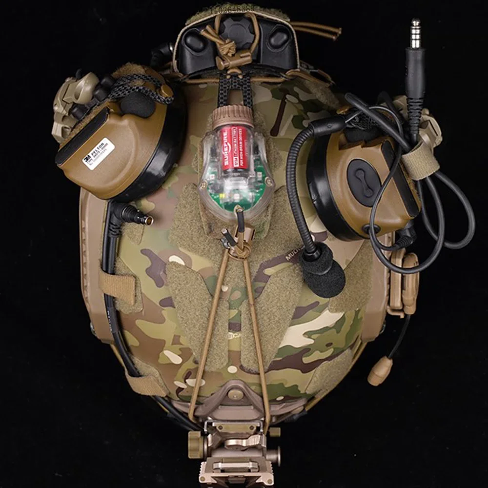 Kits de gestión de correas de gancho y bucle para casco táctico, cables de Comms NVG, organizador recogido, accesorios de caza Airsoft, 8 Uds. - imagen 5