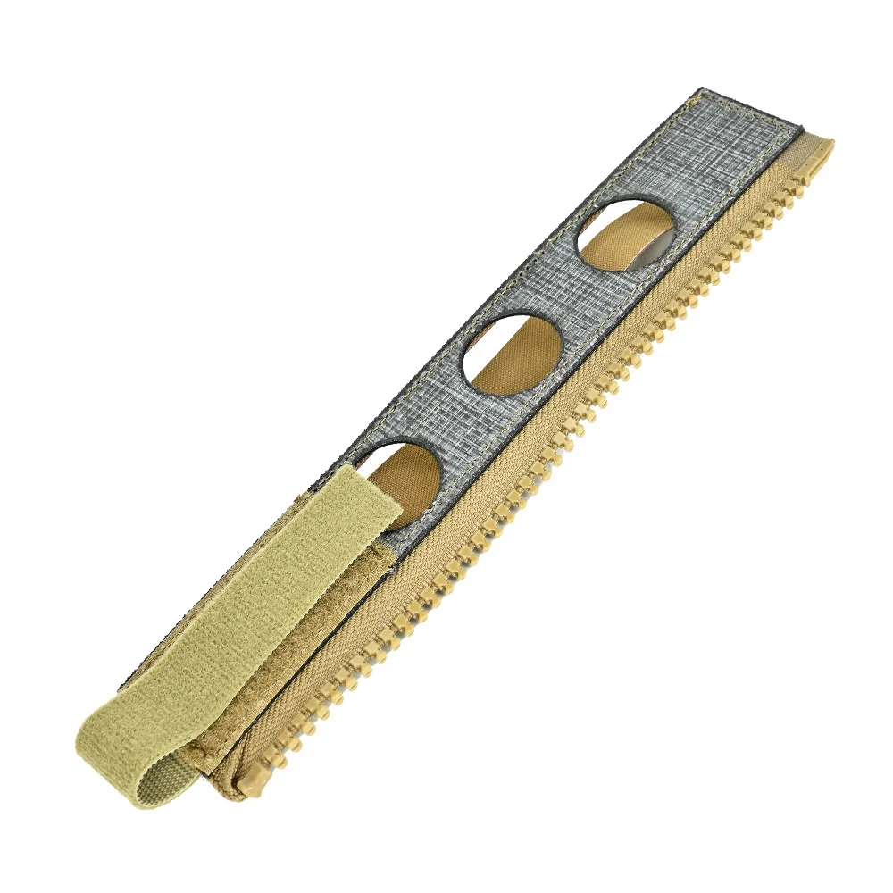 10 #   Panel trasero táctico con cremallera, adaptador de cremallera MOLLE, Base de bolsillo de placa trasera MOLLE FCSK 3,0, chaleco portador de placa para caza - imagen 3