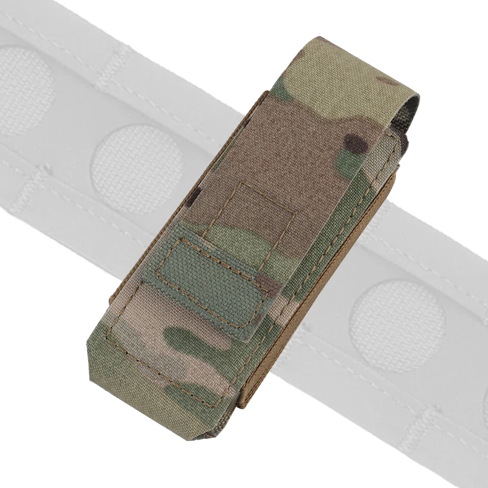 Bolsa táctica Molle para cuchillo, soporte para linterna, bolsa para cargador de 9mm, bolsa de torniquete, accesorios de caza Airsoft para tiro Universal - imagen 5