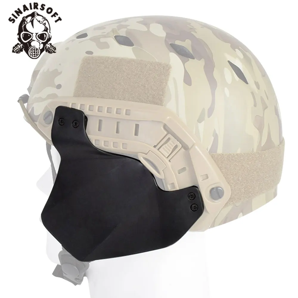 Cubierta lateral para casco de combate militar, protección auditiva, riel rápido IBH/Mich 2000/ACH