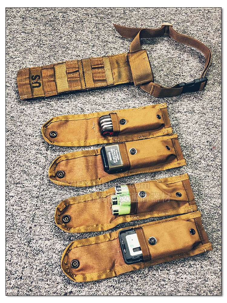 La placa de montaje de la manga de la pistola de posición del muslo de los Estados Unidos contiene cuatro Clips de cartucho de 9Mm - imagen 4