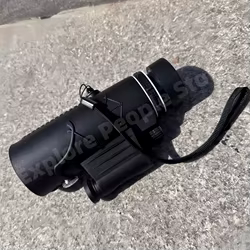 Binoculares potentes HD con Zoom militar, telescopio profesional portátil de largo alcance, Monocular de baja visión nocturna para caza, 50x60