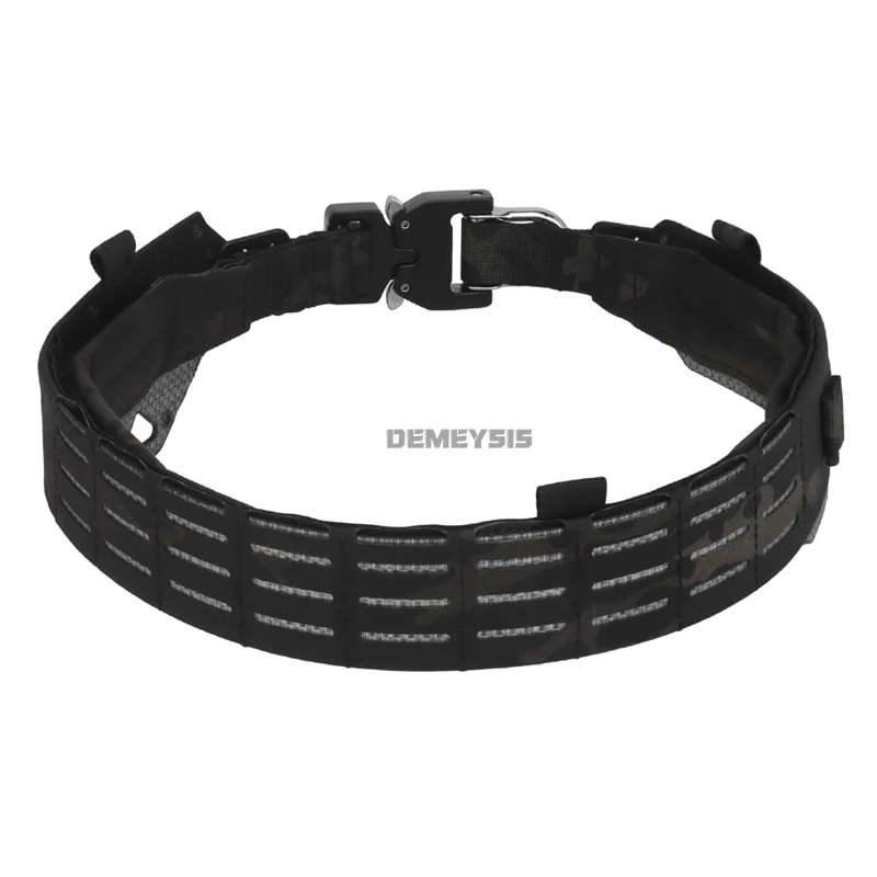 Cinturón de caza al aire libre, faja de batalla de combate táctico de liberación rápida, sistema Molle, pretina ajustable, equipo de tiro CS - imagen 3