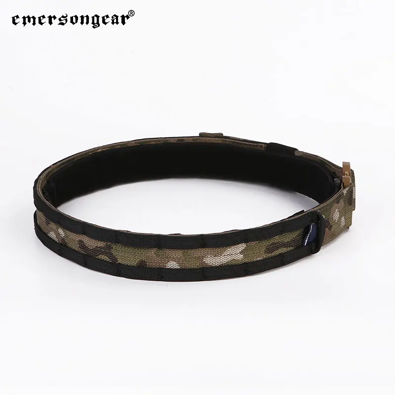 Emersongear 1,75 pulgadas, cinturones de combate MOLLE de una pieza, pretina táctica de servicio, correa de cintura para acampar, senderismo, Airsoft, caza, nailon EM9455 - imagen 5