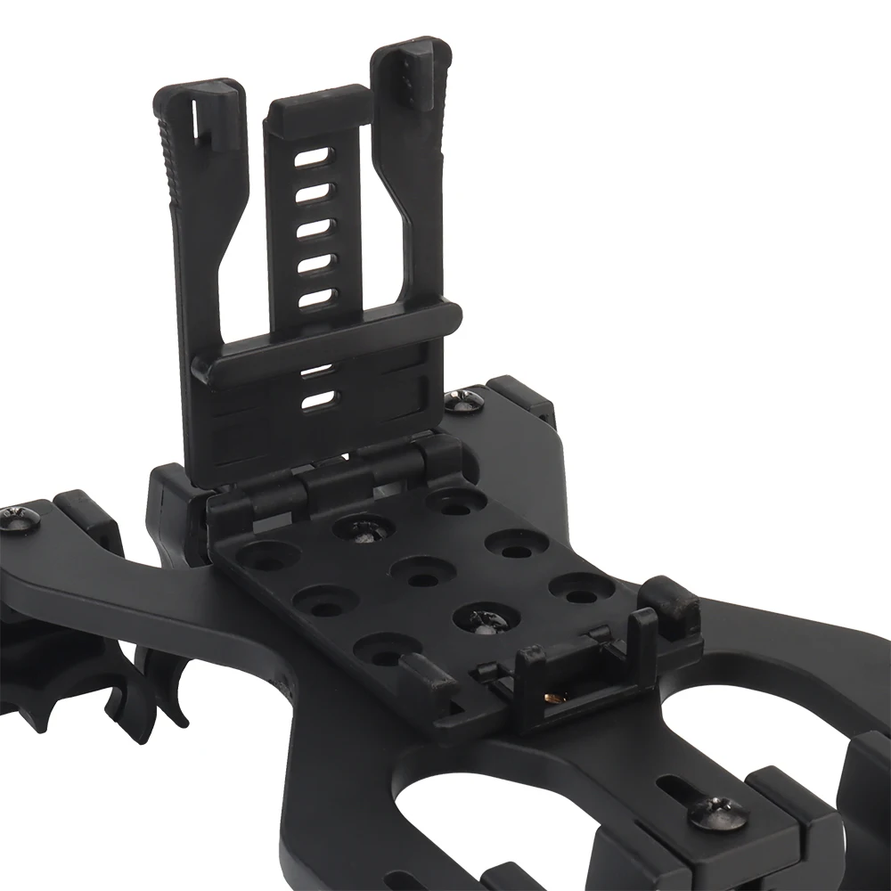 Portaobjetos táctico de calibre 12, soporte para carcasa de escopeta, bolsa ajustable para munición, adaptador de Clip para cinturón para caza - imagen 4