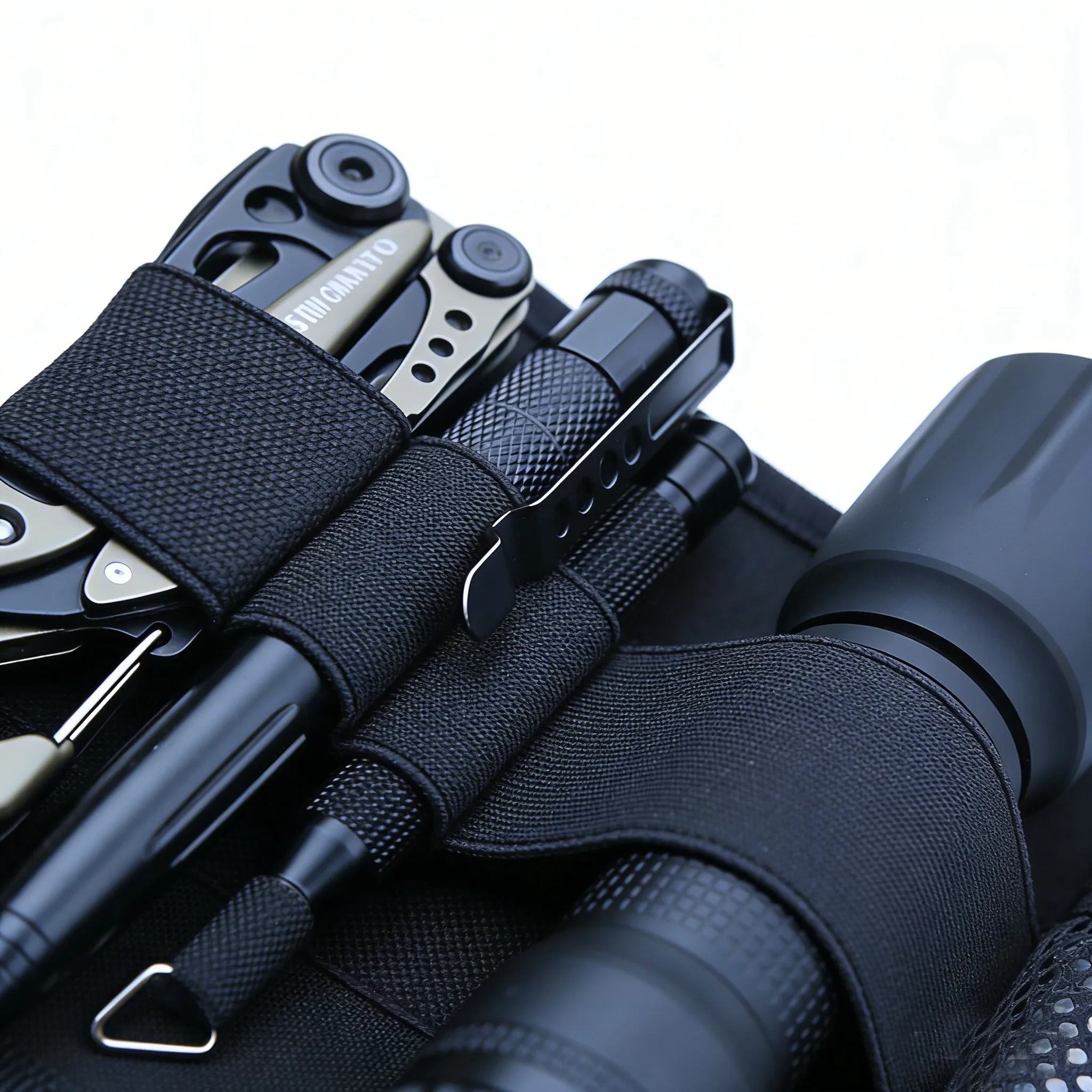 Organizador EDC de Panel de bucle de gancho Modular, bolsa de separación interior para mochila, chaleco, accesorios de caza, herramientas y equipos utilitarios - imagen 4