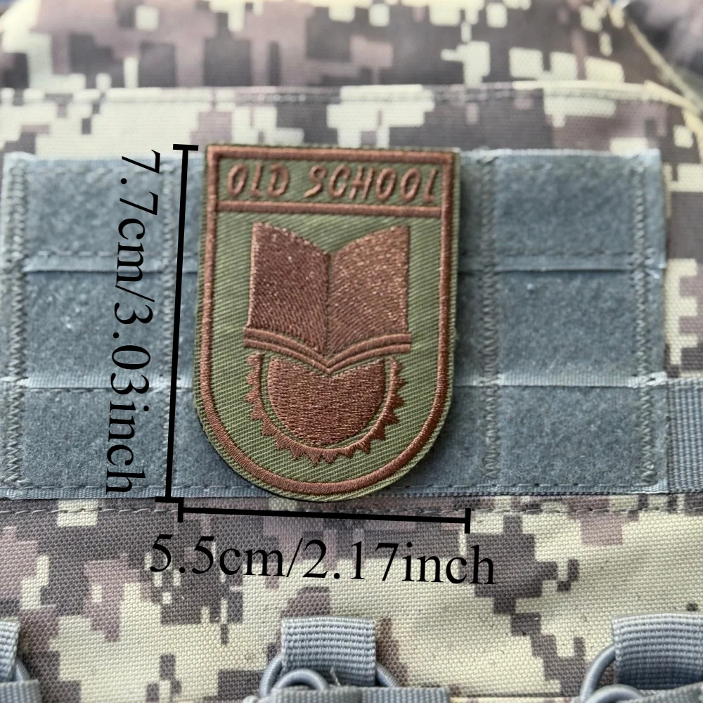 Parche Táctico Militar Personalizado con Diseño de OVNI y Chevron, Parche Bordado con Velcro para Ropa, I BELIEVE IN YOU - imagen 5