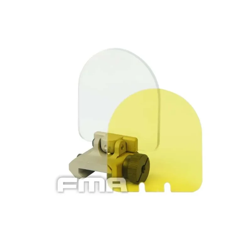 Protector de lente FMA Sport Scope Red Dot TB1039-DEMount con cubierta plegable con 2 lentes de repuesto