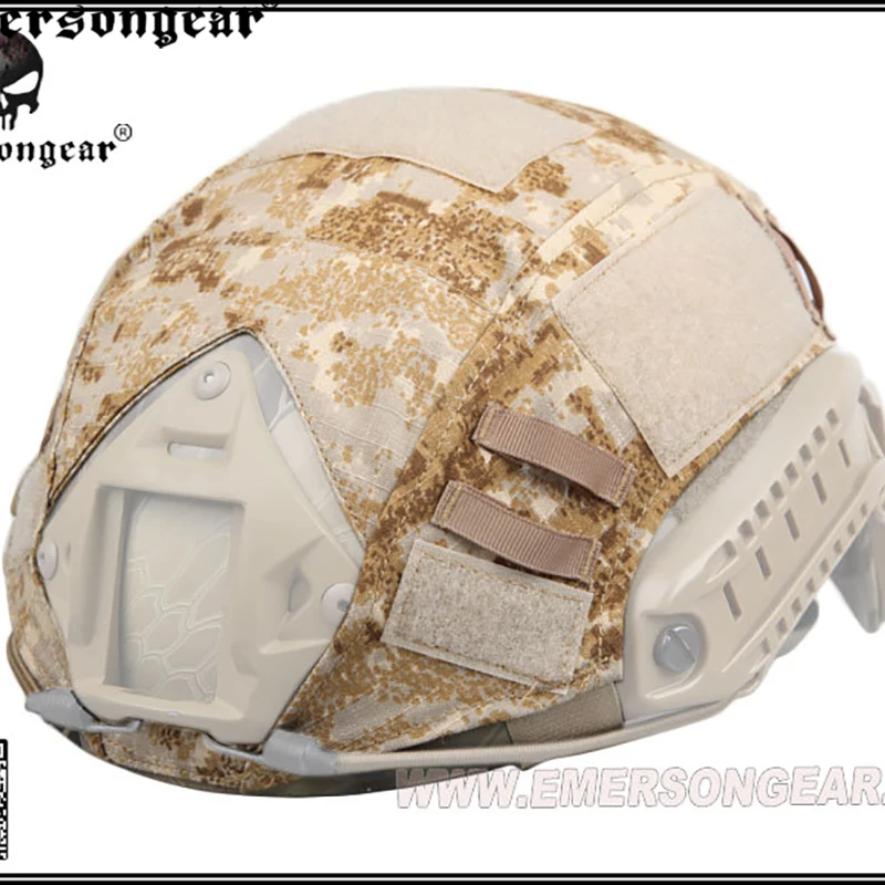 Emersongear-funda táctica para casco rápido, camuflaje, Airsoft, tiro al aire libre, caza, senderismo, juego de guerra, combate - imagen 5