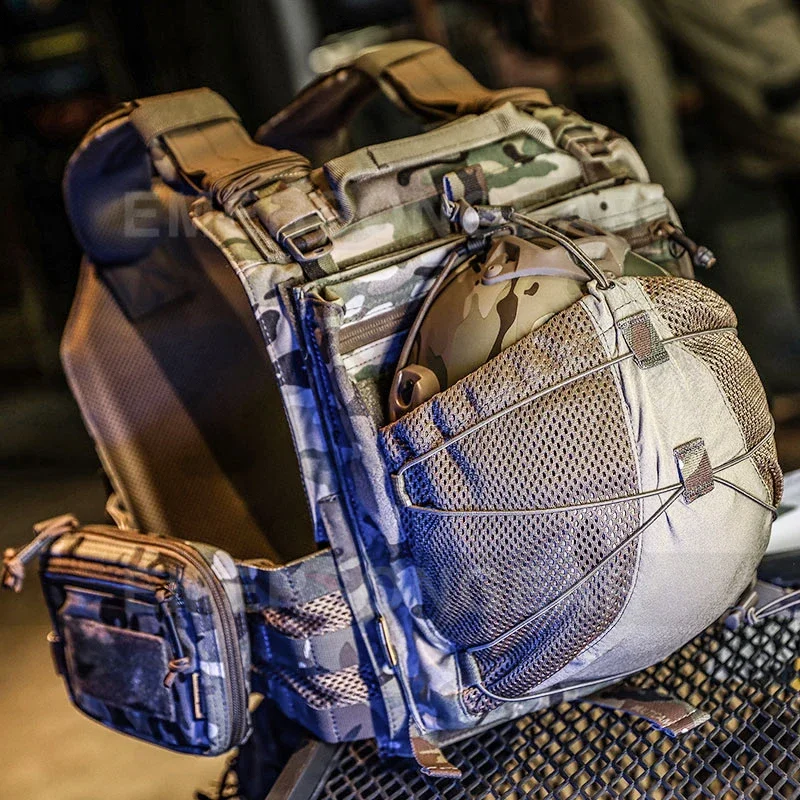 Emersongear LXB estilo Bungee Pack para 420 bolsa de almacenamiento táctica entrenamiento de caza chaleco de combate mochila EM9534