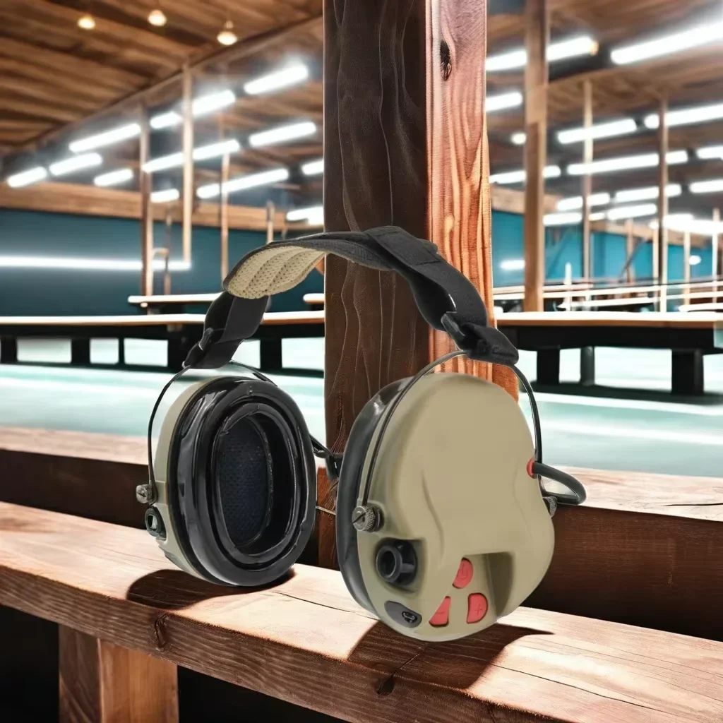 TS TAC-SKY auriculares tácticos H300B diadema montada trasera auriculares electrónicos con cancelación de ruido sin micrófono orejeras de tiro - imagen 2