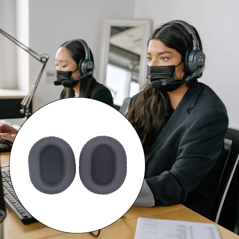 Almohadillas espuma con memoria para los oídos, almohadillas esponja para los oídos para WH-CH700N CH710N K1KF - imagen 2