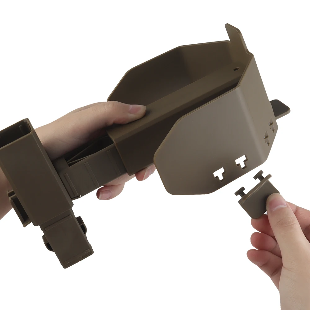 Soporte de exhibición táctico Modular para hombres y mujeres, soporte para cinturón MOLLE, soporte para cinturón Mag para entrenamiento de tiro y caza al aire libre - imagen 4