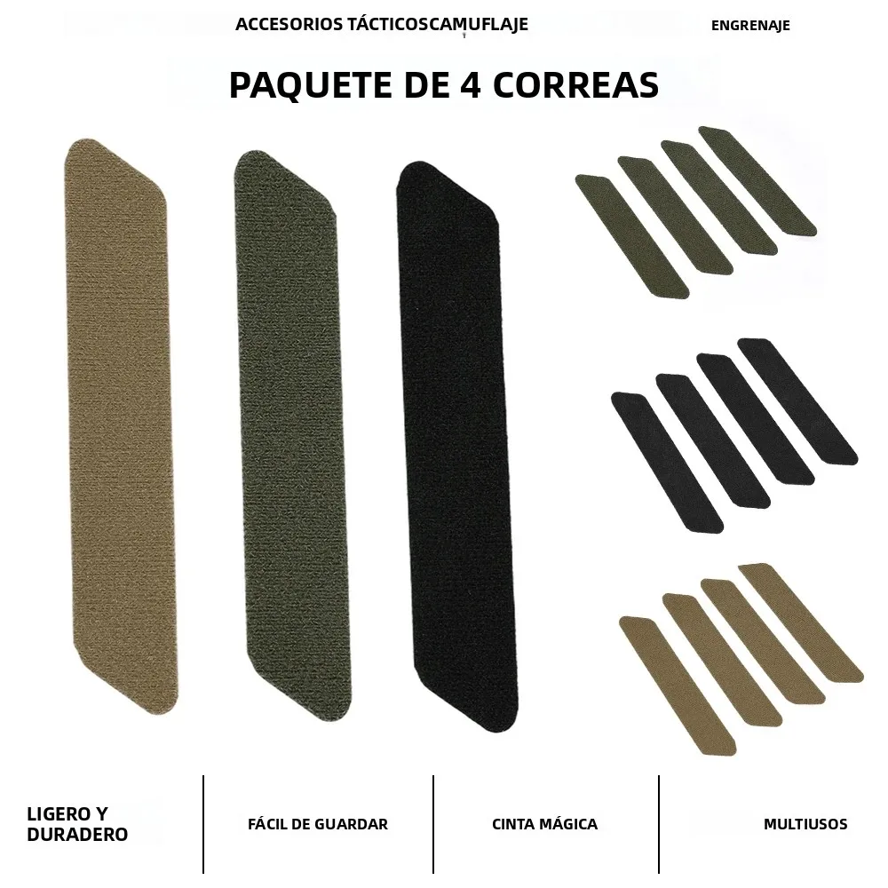 Correas tácticas con cierre velcro para asegurar equipamiento - imagen 2