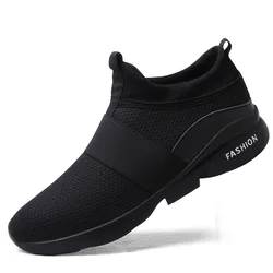 Zapatillas deportivas slip-on malla ligera transpirable para hombre