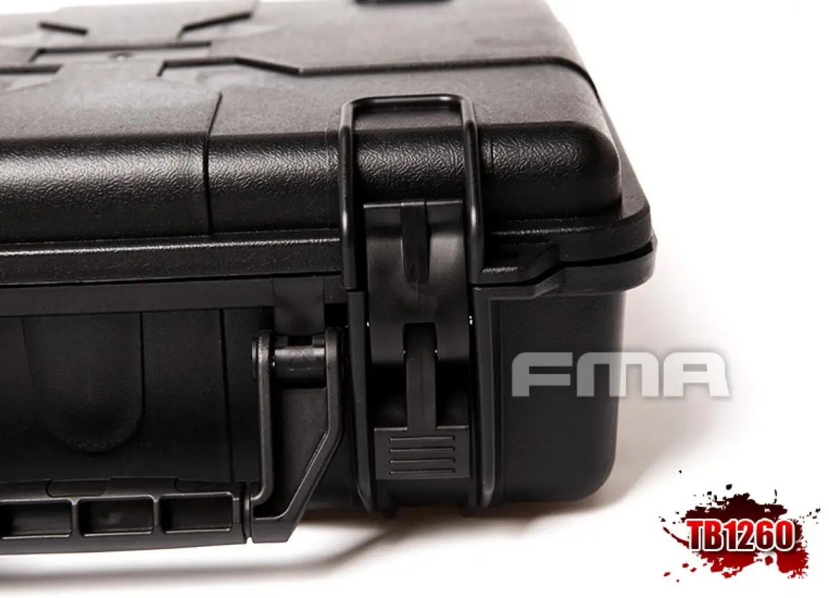 FMA-estuche táctico de plástico rojo para exteriores, caja de almacenamiento dura, portátil, para viaje - imagen 3