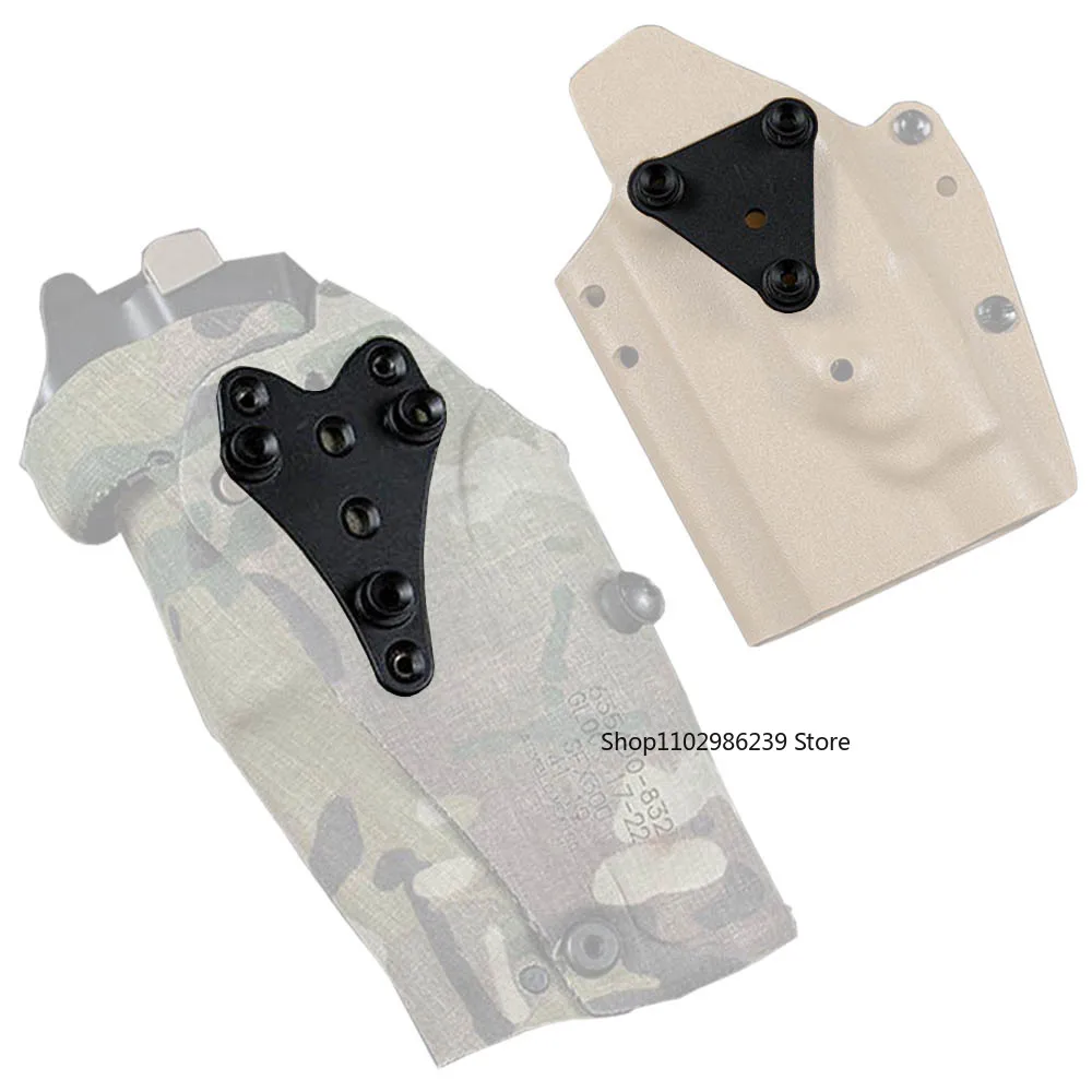 Adaptador de funda de pistola de montaje G-Code RTI DUTY para plataforma de pierna caída, Base de cinturón táctico MOLLE para tiro, caza, Airsoft