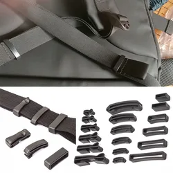 Hebilla táctica ajustable con clip plástico para correas mochila
