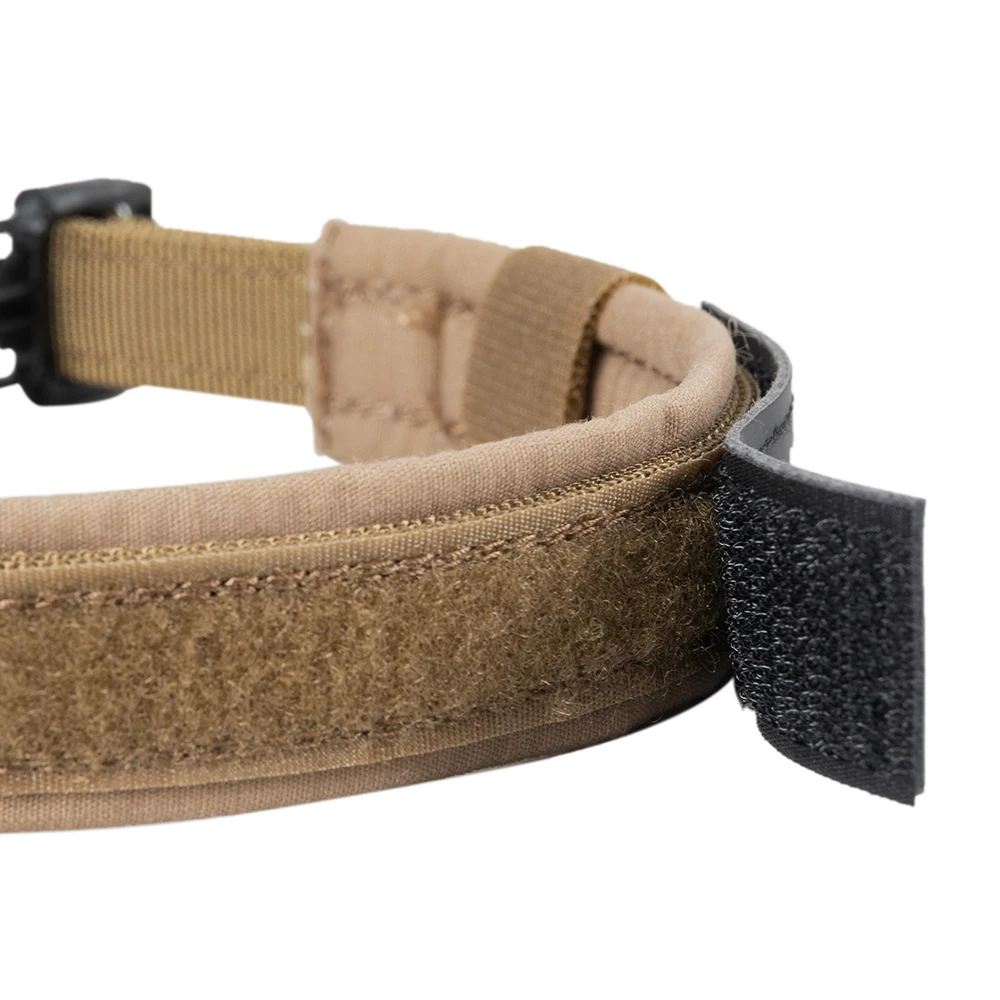 Collar táctico para perro, Collar ajustable de nailon suave para entrenamiento al aire libre, mediano y grande, Pastor Alemán - imagen 4