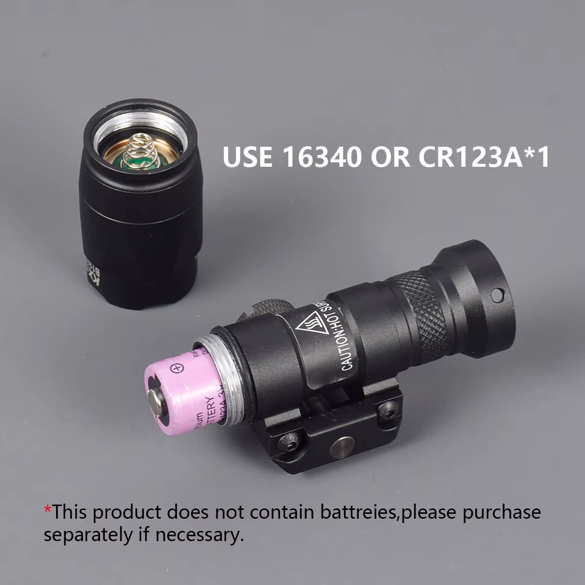 Linterna táctica SureFire M300 V IR para riel de montaje militar - imagen 2