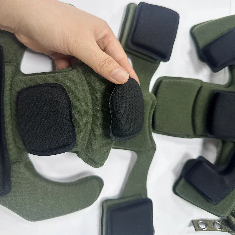 Sistema de suspensión para casco táctico, cordón de suspensión, correa para la barbilla para equipo Wendy FAST MICH, accesorios para casco táctico - imagen 3