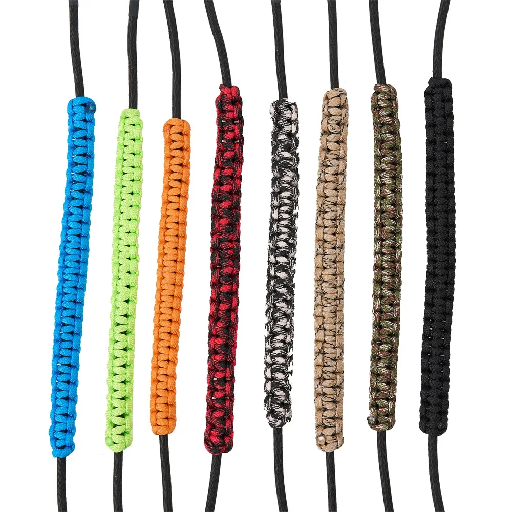 Arco de tiro con arco de 8 colores, eslinga de muñeca, arco de competición compuesto, cuerda de nailon trenzada ajustable para tiro con arco, accesorios de caza - imagen 5