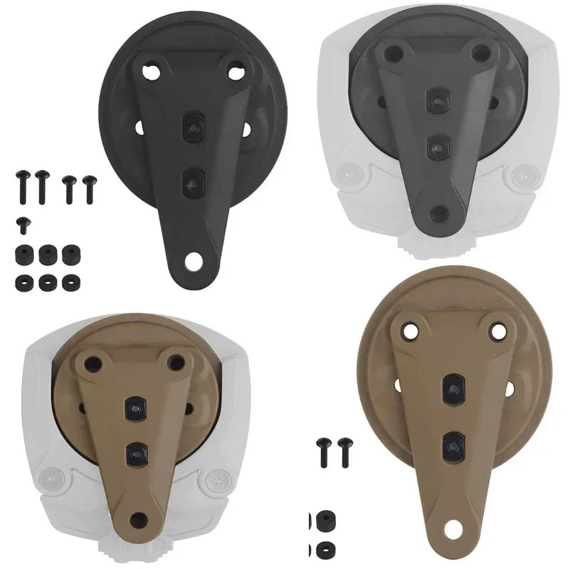 Adaptador de funda de pistola táctica, sistema de fijación rápida, adaptador de plataforma de pierna caída, gira 360 grados, bloquea rápidamente el módulo de pistola - imagen 2