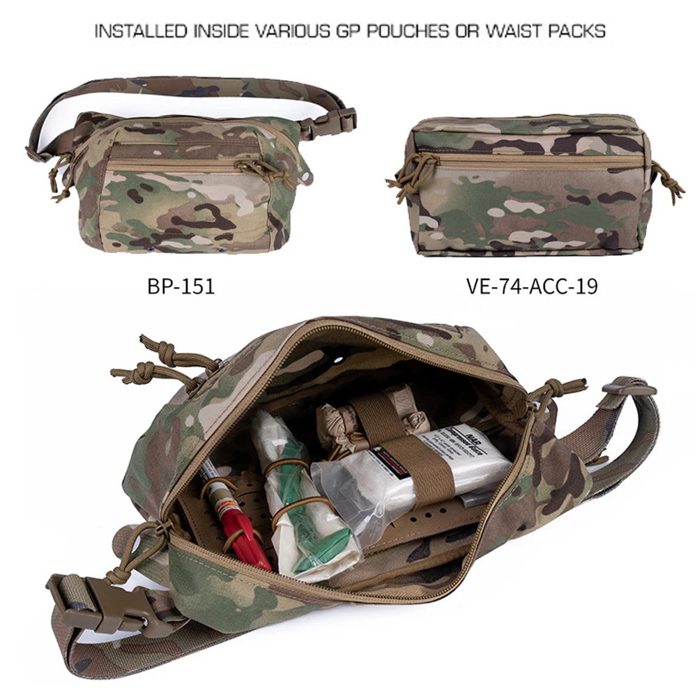 Bolsa médica táctica MOLLE para primeros auxilios y supervivencia - imagen 4