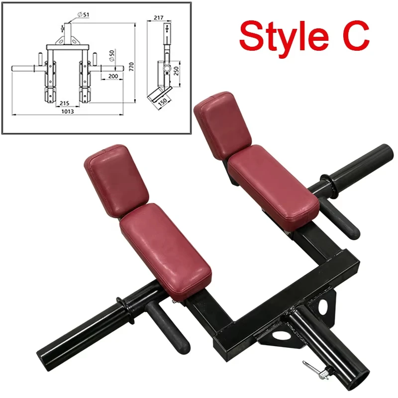 Accesorio de prensa de hombro con barra resistente para potencia, equipo de gimnasio en casa para entrenamiento de fuerza, peso muerto, sentadillas, prensa de banco - imagen 3