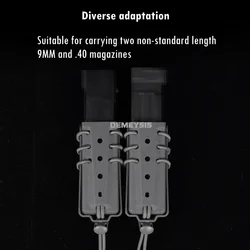 Porta revistas MOLLE 9mm Mag Carrier - funda tactica para caza