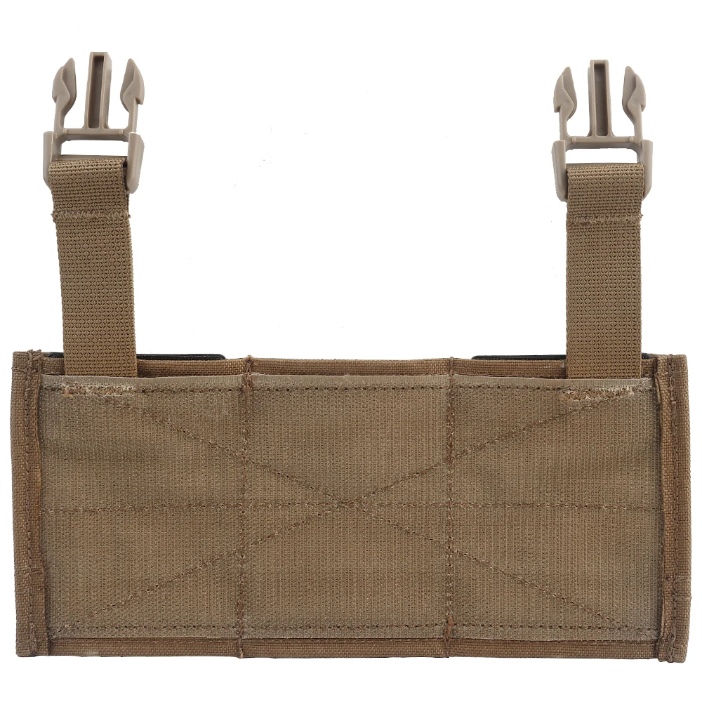 Bolsa táctica Molle de 5,56/7,62mm, Panel frontal, chaleco militar, bolsa para Rifle Mag para M4, AR15, AK47, M16, accesorios de caza - imagen 4