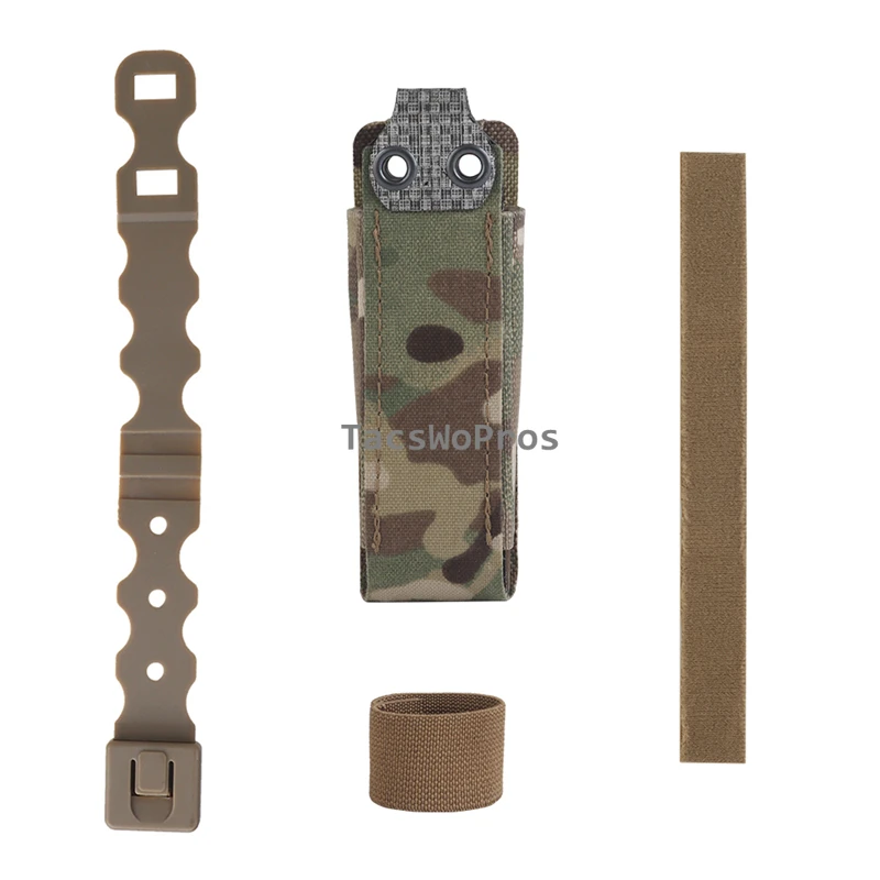 Bolsas mágicas individuales para pistola de 9MM, bolsa táctica MOLLE Mag de extracción rápida, herramientas de caza para tiro al aire libre, riñoneras elásticas - imagen 2