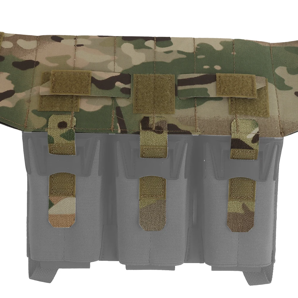 Adaptador MOLLE de segunda capa para cartel táctico, bolsa Triple Mag para Pincer, equipo de expansión, accesorios portadores de placa Airsoft para caza - imagen 5