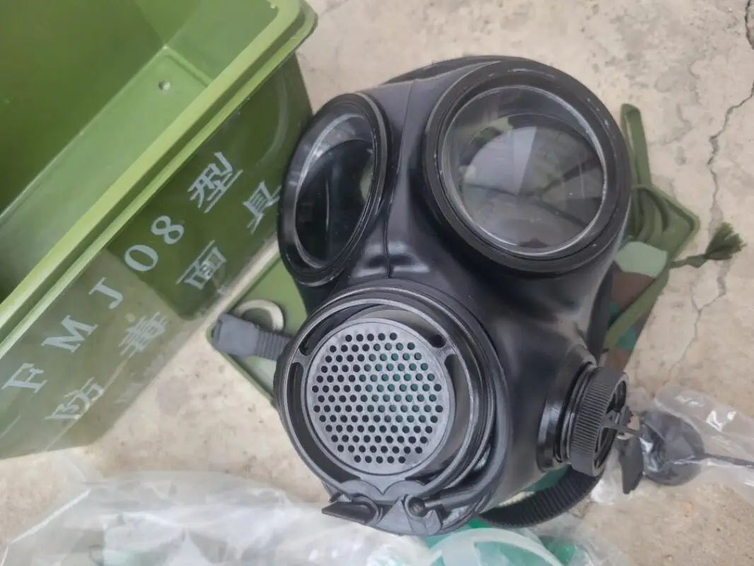 Máscara protectora tipo 08 para exteriores, protección química, equipo de protección contra la contaminación irritante - imagen 3