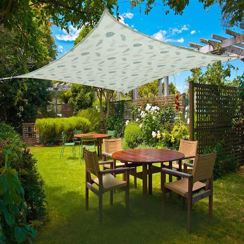 Toldo impermeable para exteriores, lona con estampado de vela, bloque Uv 95%, resistente al agua, cochera de jardín - imagen 3