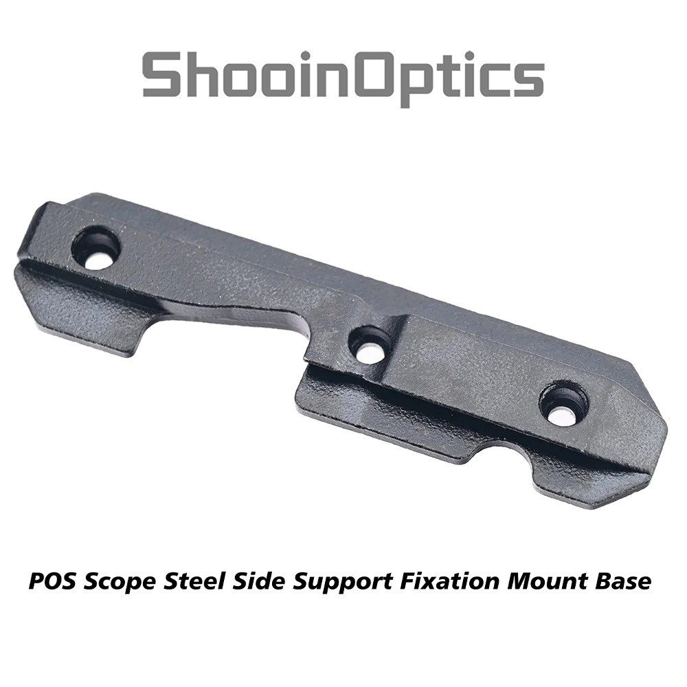 Shooin Optics Riel Lateral Dovetail AK – Montaje Acero Táctico - imagen 4