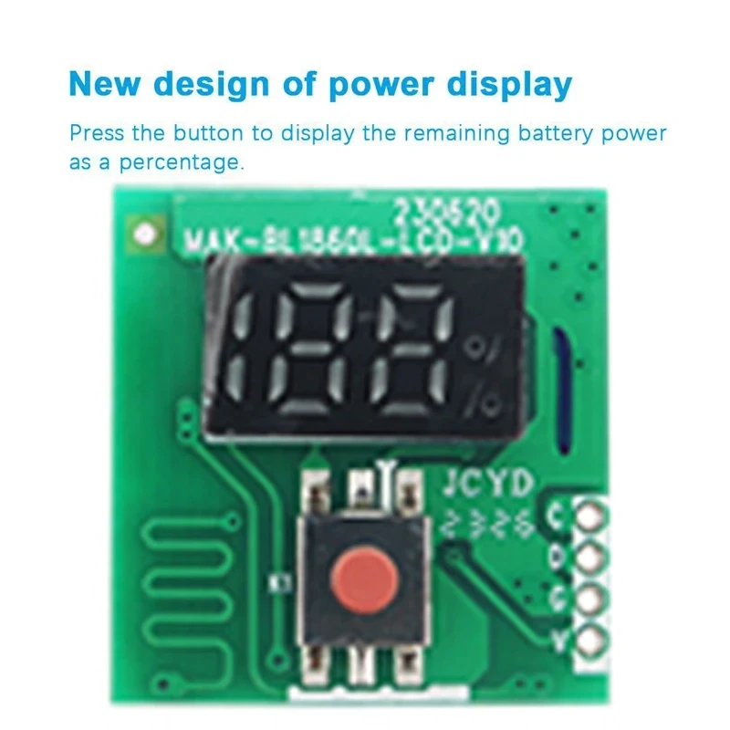 Placa de circuito PCB para Makita BL1815 BL1860 LXT400 BL1850 18V batería de iones de litio placa de protección de carga fuente de alimentación, 1/5/10 Uds. - imagen 2