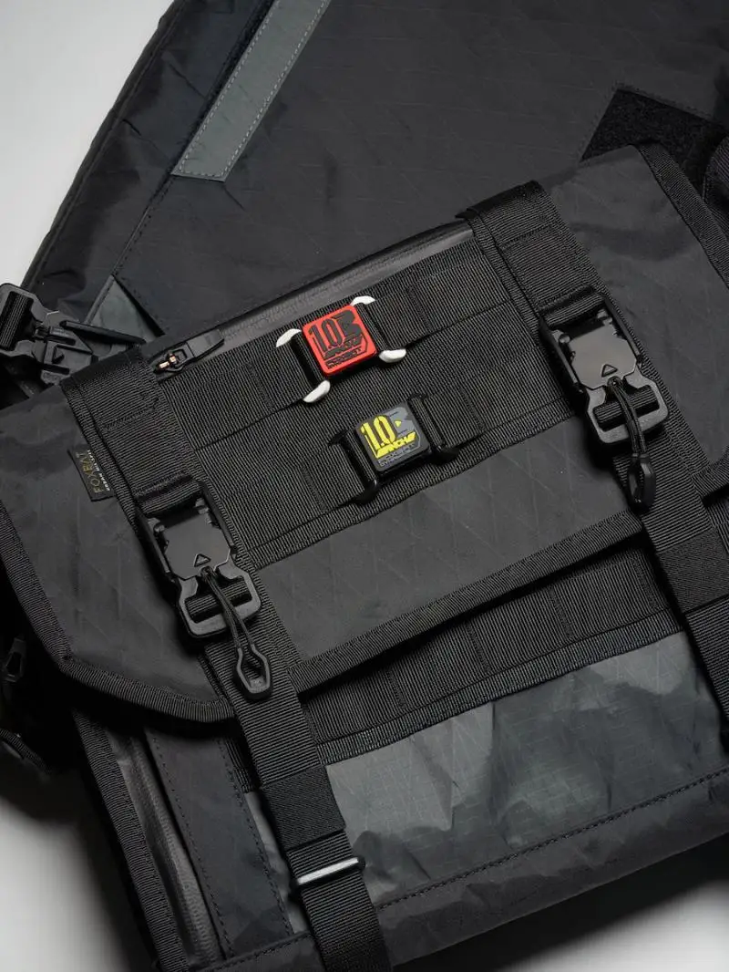 Bolsa cruzada táctica con función de transferencia MOLLE de gancho y bucle, accesorios de insignia de moral - imagen 4