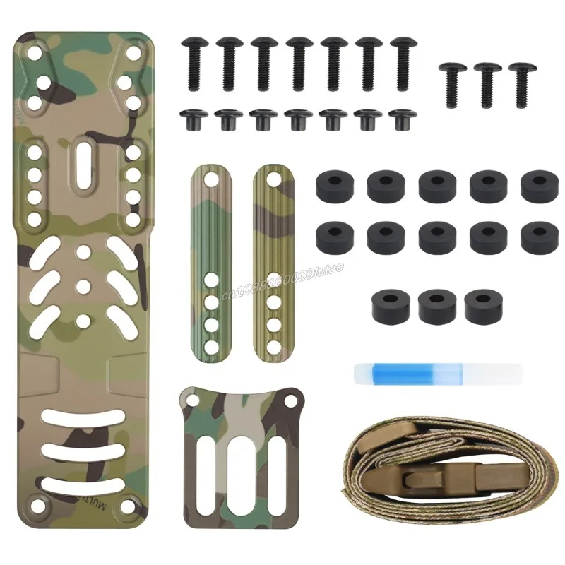 Nuevo adaptador de funda táctica RHP 2,0, plataforma de funda Modular, Kit de correa de caída ajustable, accesorios de cinturón MOLLE Airsoft para caza - imagen 5