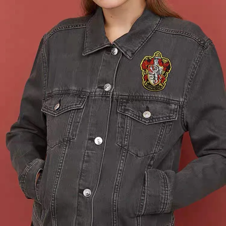 Alrededor de la película brazalete gancho y bucle parche cuatro colegios bordado personalidad moral insignia mochila pegatinas tácticas - imagen 4