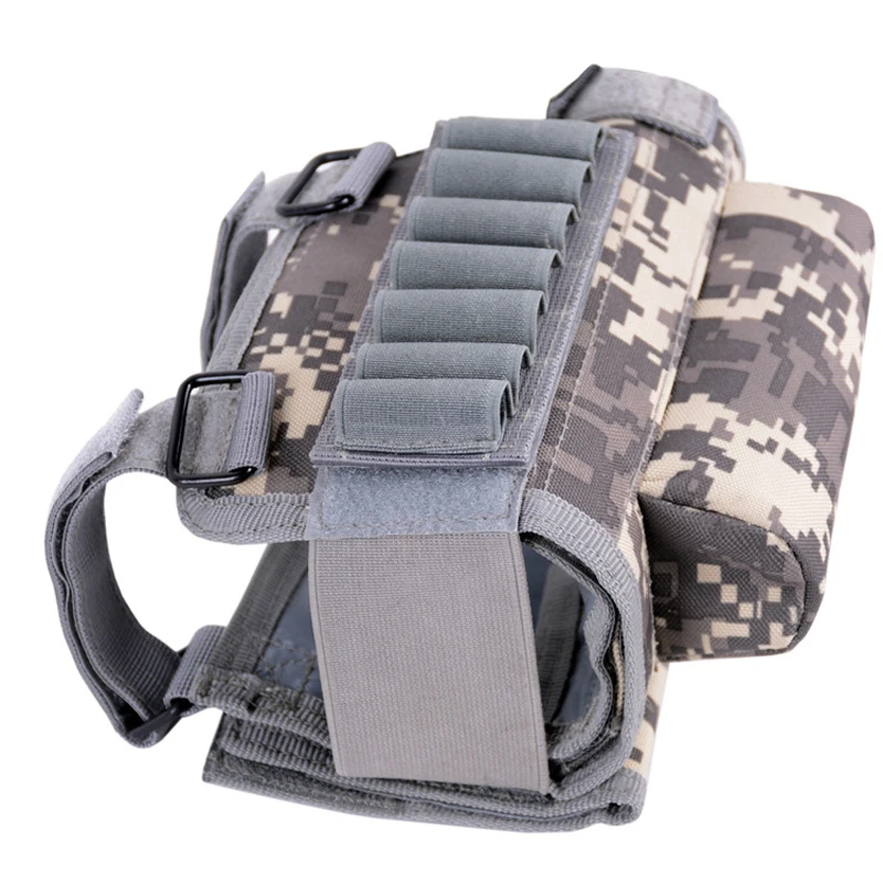 Bolsa de descanso táctico para Rifle, almohadilla elevadora de nailon, cartuchos de munición, accesorios de caza - imagen 4