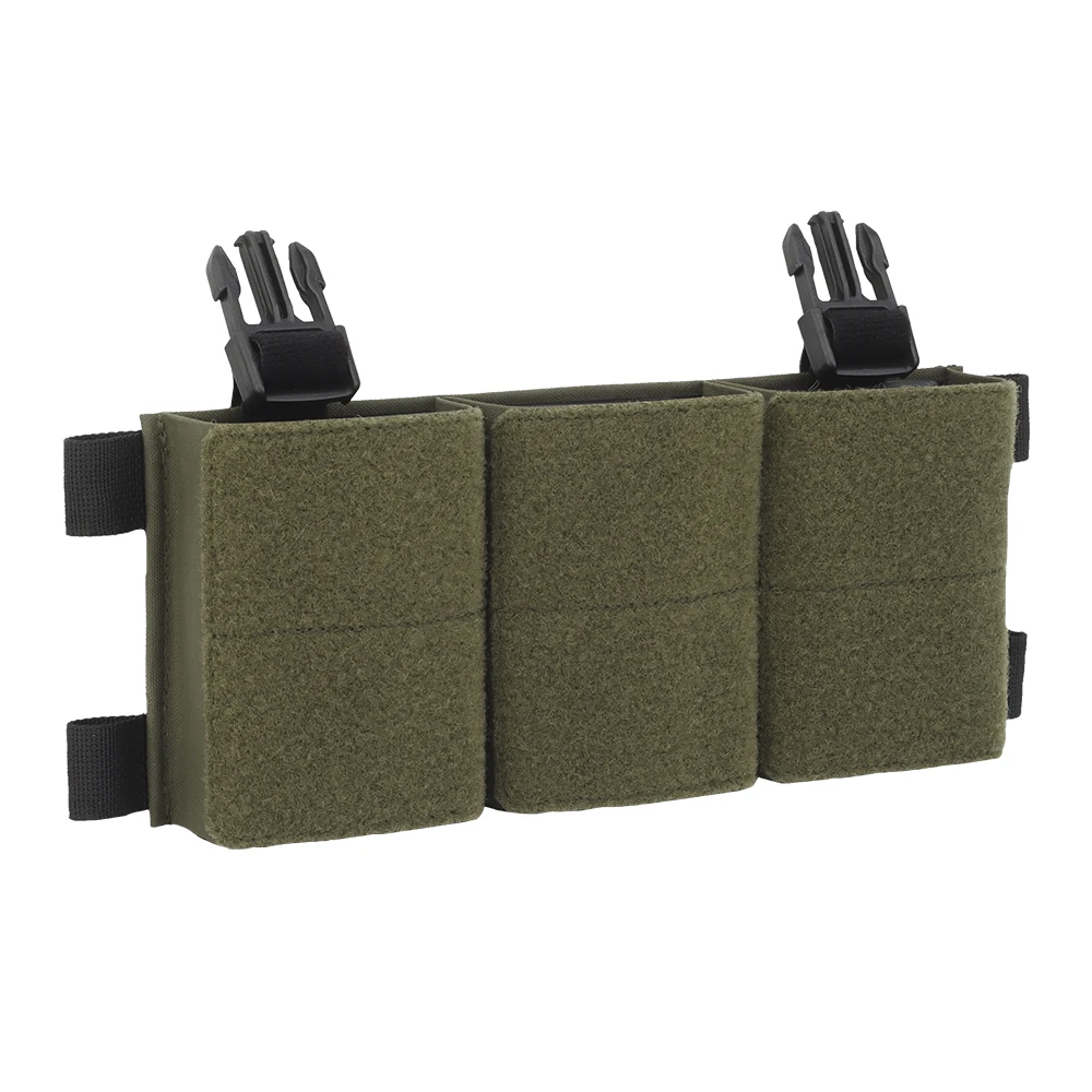 Bolsa triple de caza con imán de 7,62 |   Diseño compatible con MOLLLE |   Para uso en el campo portador de equipo de tiro al aire libre - imagen 2