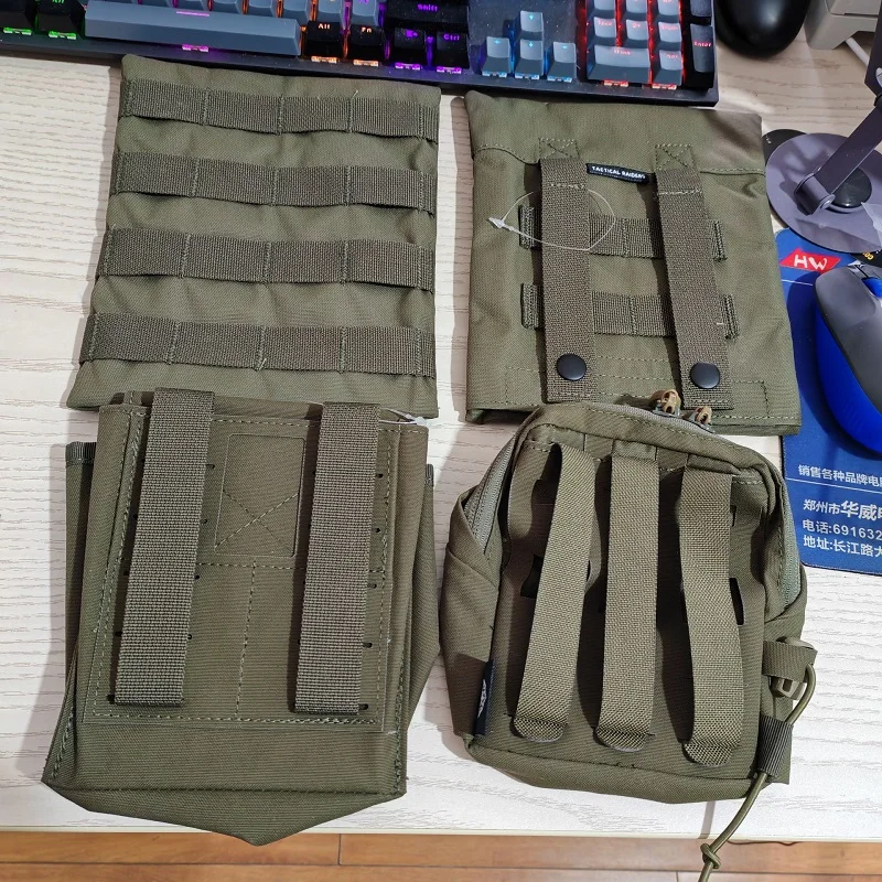 AVS Vest Bolsa Táctica Panel Lateral 6x7.5 pulgadas compatible MOLLE - imagen 2