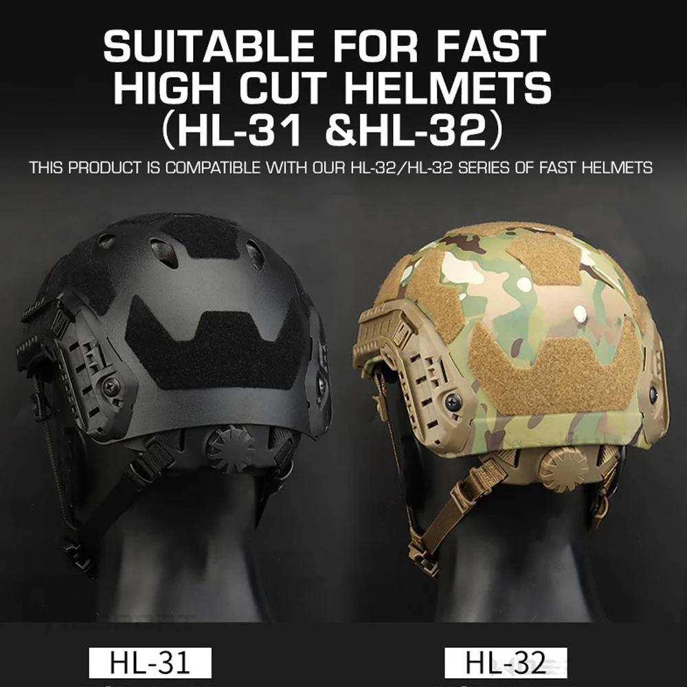 Sistema suspensión interior casco táctico FAST SF – Airsoft corte alto - imagen 5
