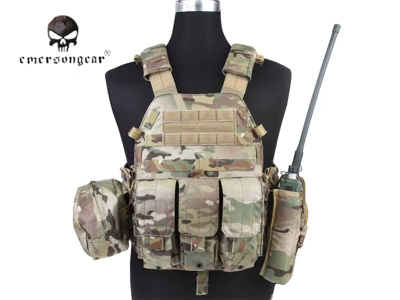 Emersongear LBT6094A chaleco táctico MOLLE con bolsas modulares - imagen 4