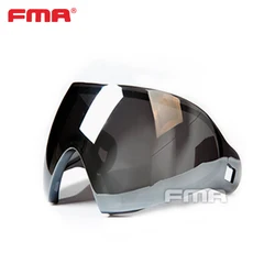 FMA F1 Mascarilla facial táctica con lentes de repuesto